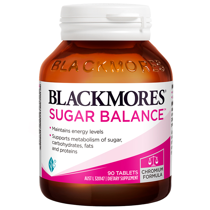 【自营】澳洲BLACKMORES澳佳宝血糖平衡片90片含维生素及矿物质 170元