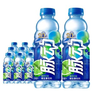 脉动维生素功能饮料青柠白桃补水解渴饮品口味600ml15瓶非原箱发
