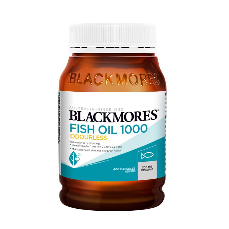 【自营】BLACKMORES澳佳宝无腥味女生健身小粒鱼油软胶囊omega3 202元
