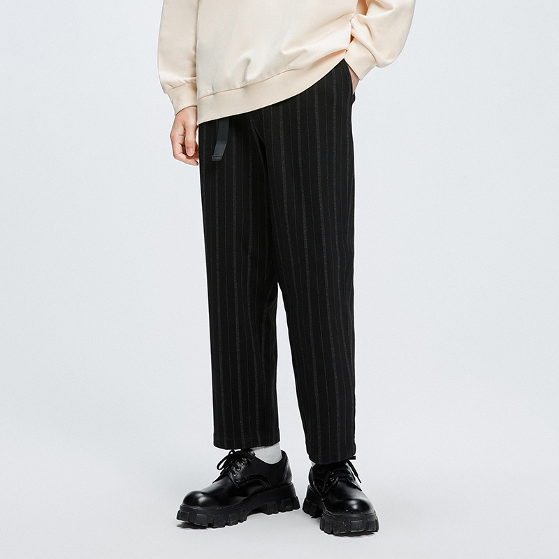 【长裤合集】GXG奥莱男时尚百搭束脚工装裤长裤潮商务休闲裤 89元