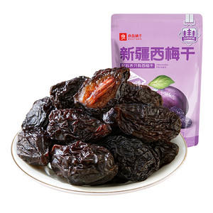 良品铺子新疆西梅干无添加蔗糖纯西梅子零食酸甜蜜饯果脯250g