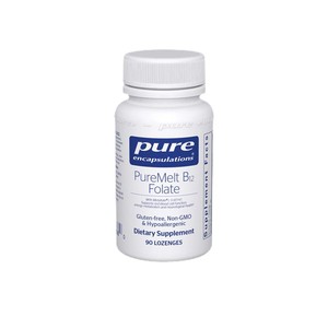 【自营】雀巢Pure倍宜活性叶酸甲钴胺咀嚼片孕妇男女备孕90片/瓶