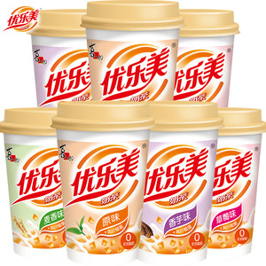 【热销经典】优乐美椰果奶茶杯装秋冬冲泡饮料品下午茶多口味任选