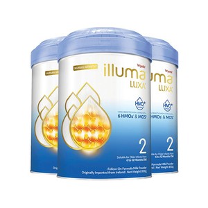 【自营】惠氏新品上市启赋未来10HMO 2段婴幼儿配方奶粉800g*3罐