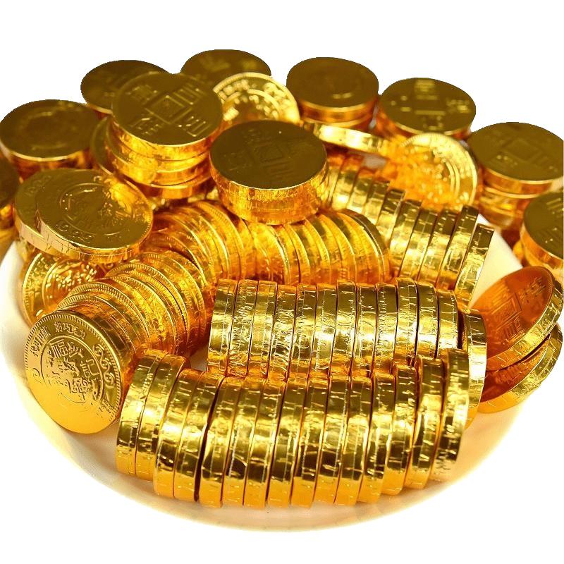 徐福记代可可脂金币巧克力喜糖婚庆零食儿童休闲批发（代可可脂） 12.9元