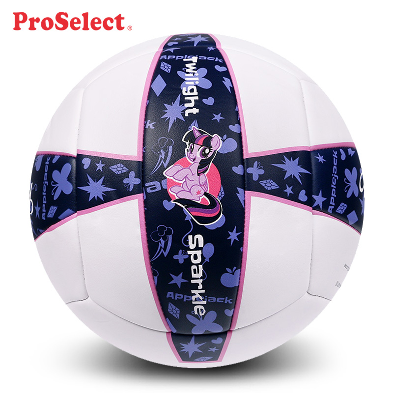 ProSelect专选排球小马宝莉联名卡通5号中考学生专用排球软皮硬排 29.1元