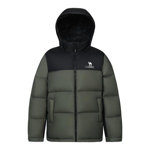 骆驼男女火山羽绒服2.0短款秋冬24新款加厚保暖情侣面包外套连帽