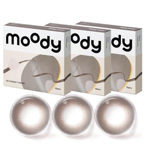moody蜡笔小新联名日抛格雷玫瑰彩色隐形眼镜20片