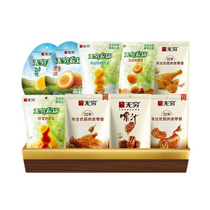 无穷鸭脖袋装烤伴翅鹌鹑蛋鸡脖鸭脖鸡米卤蛋 多款任选装零食小吃
