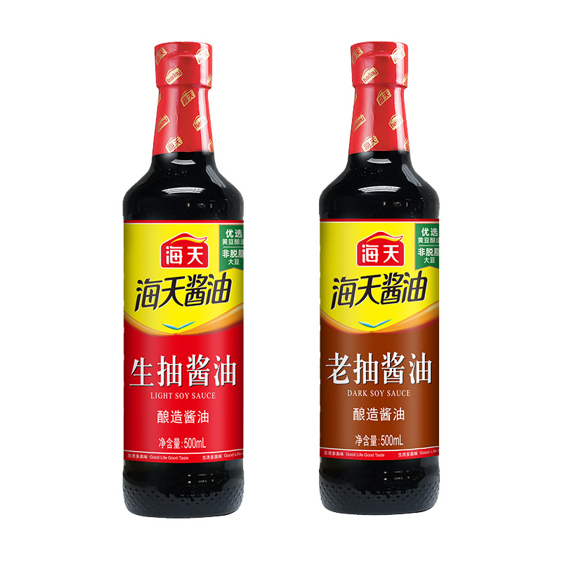 海天多用途组合装生抽老抽小炒汁红烧汁调味组合汁一汁成菜调味汁 25.8元