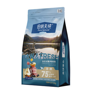 【升级款】伯纳天纯生鲜鸭肉梨狗粮大中小型通用泰迪比熊幼犬成犬