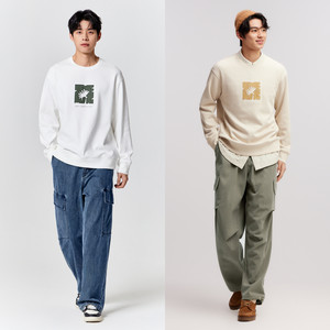 【清仓-卫衣合辑C】森马情侣装简约日常休闲舒适通勤圆领上衣春季
