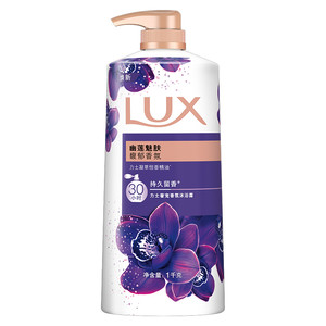 力士/LUX幽莲魅肤精油香氛持久留香沐浴露1KG