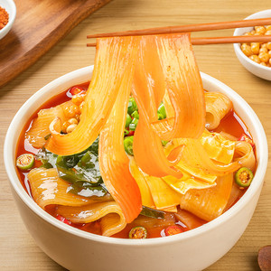 大龙燚100g火锅粉川粉宽粉条火锅食材流汁宽粉速食免泡即煮懒人粉