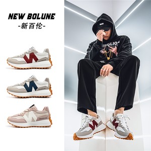 NEW BOLUNE/新百伦男女休闲阿甘老爹鞋春秋款情侣鞋厚底跑步潮鞋