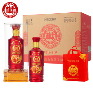 白水杜康-传承1949杜康传承1949浓香型白酒52度整箱装过节送礼