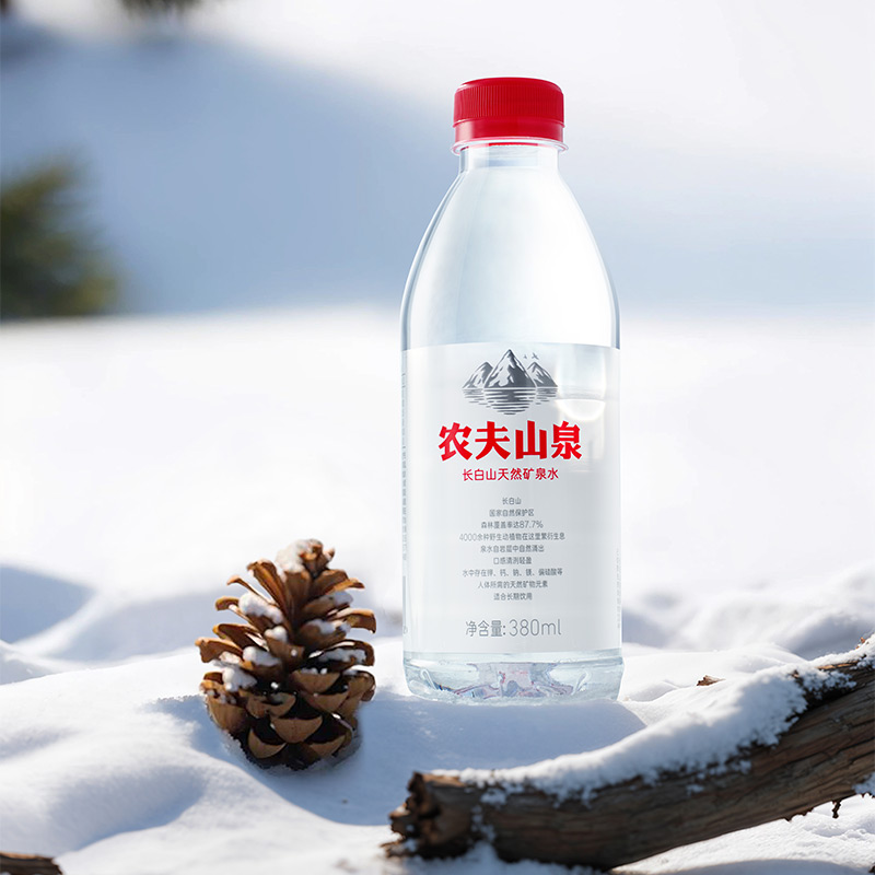【下拉详情更优惠】农夫山泉长白山天然矿泉水380ml*15瓶*2箱 32.6元