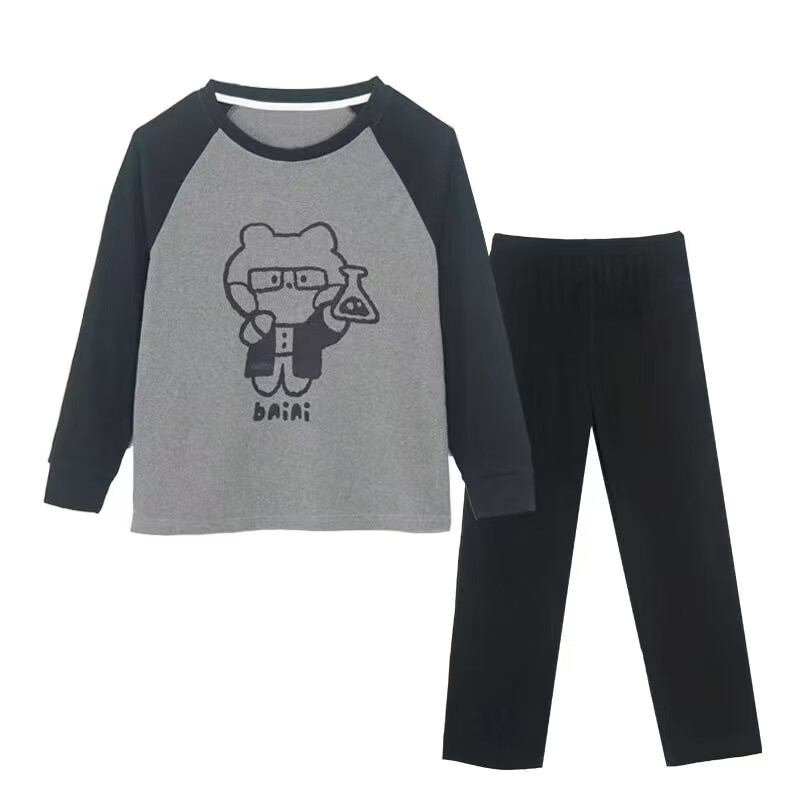 达芙妮 保暖细绒加厚宽松 德绒睡衣家居服套装 49.9元