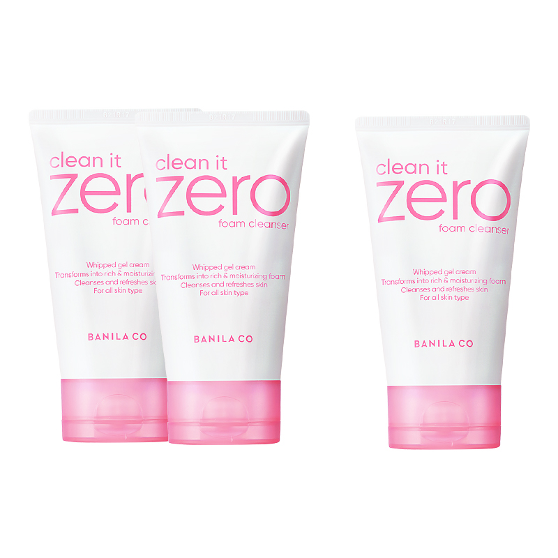 BANILA CO芭妮兰zero洁面乳柔和泡沫洗面奶女脸部清洁毛孔 34.2元