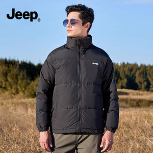 JEEP/吉普羽绒棉服男冬季新款加厚保暖棉衣外套情侣面包服棉袄潮
