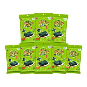 美好时光岩烧益生元海苔2克儿童休闲零食解馋即食紫菜拌饭海苔片