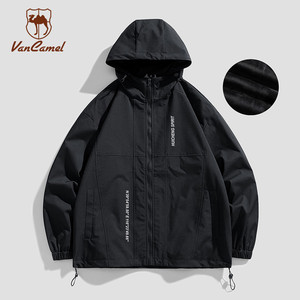 【清仓统一价】西域骆驼男女同款潮牌宽松美式休闲加绒工装夹克