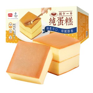 盼盼纯蛋糕鸡蛋糕心早餐营养面包糕点饱腹零食夜宵小吃下午茶整箱