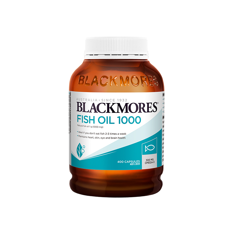 【自营】BLACKMORES澳佳宝原味epa高纯度深海鱼油老人400粒 117.64元