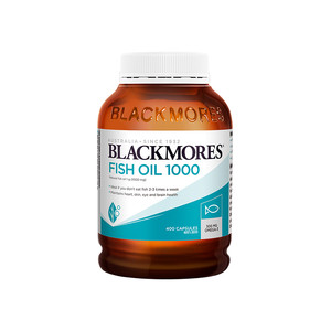 【自营】BLACKMORES澳佳宝原味epa高纯度深海鱼油老人400粒