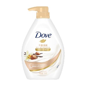 【下拉享补贴】Dove/多芬丰盈宠肤乳木果香草沐浴乳沐浴露730g