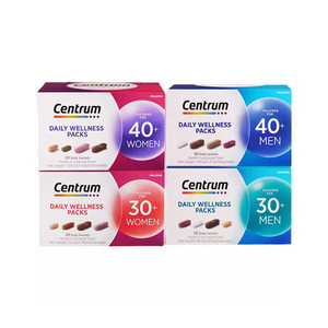 【预售加购】Centrum善存进阶营养包PRO男女复合维生素30岁旗舰店