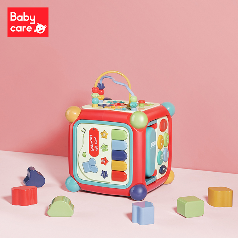 babycare六面体盒多功能1岁2岁宝宝益智因果关系玩具婴儿形状配对 164元