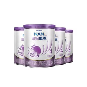 【立即抢购】雀巢超启能恩4段适度水解奶粉850g*4罐超级能恩官方
