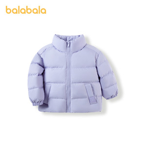 巴拉巴拉童装儿童羽绒服男童女童2025新款冬装亲子装保暖宝宝外套