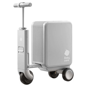 babycare电动行李箱2025新款可登机智能骑行旅行箱儿童遛娃拉杆箱