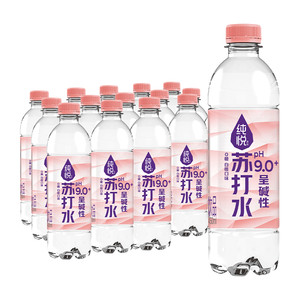 可口可乐 纯悦苏打水PH9.0+白桃口味整箱水