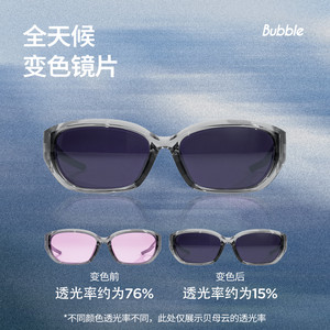 【新品上市】Bubble游隼变色运动墨镜防滑骑行镜户外跑步时尚窄框