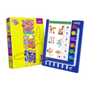 逻辑狗爱识字幼儿园看图识字卡片一年级儿童认识字启蒙思维早教书