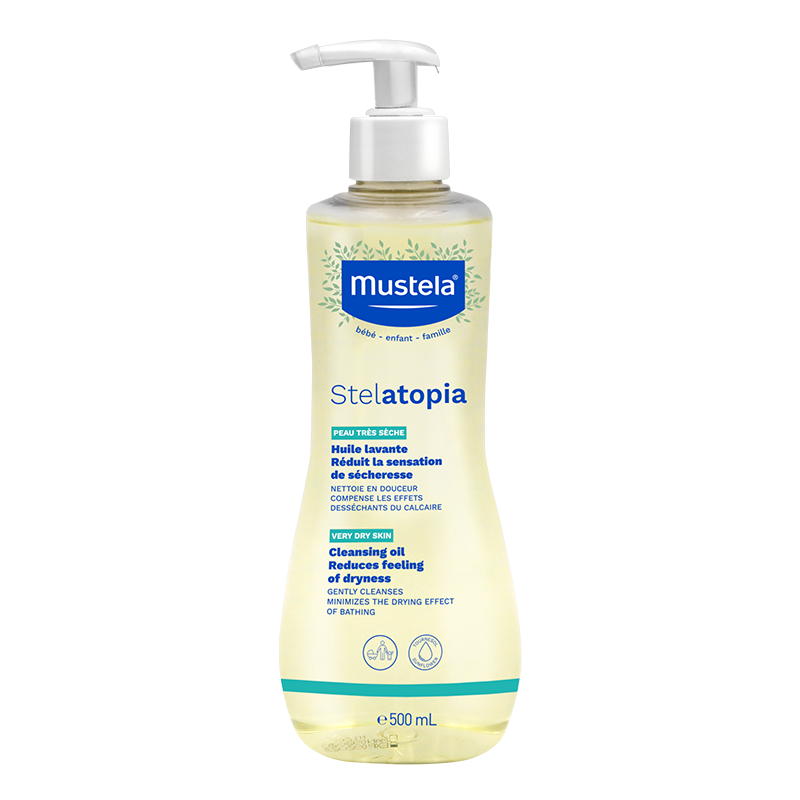 mustela妙思乐沐浴油大金油宝宝沐浴露婴儿舒缓干敏滋润无香进口 139元