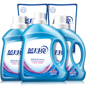蓝月亮洗衣液薰衣草香瓶袋家用洁净除螨官方正品