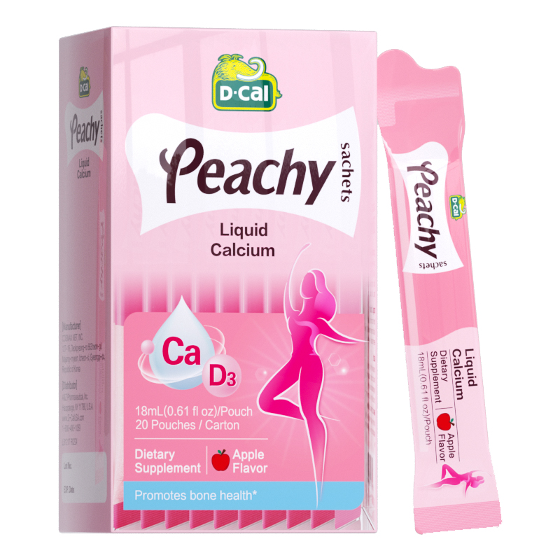 dcal迪巧小粉条女性液体钙柠檬酸钙维生素成年人补钙口服液 198元