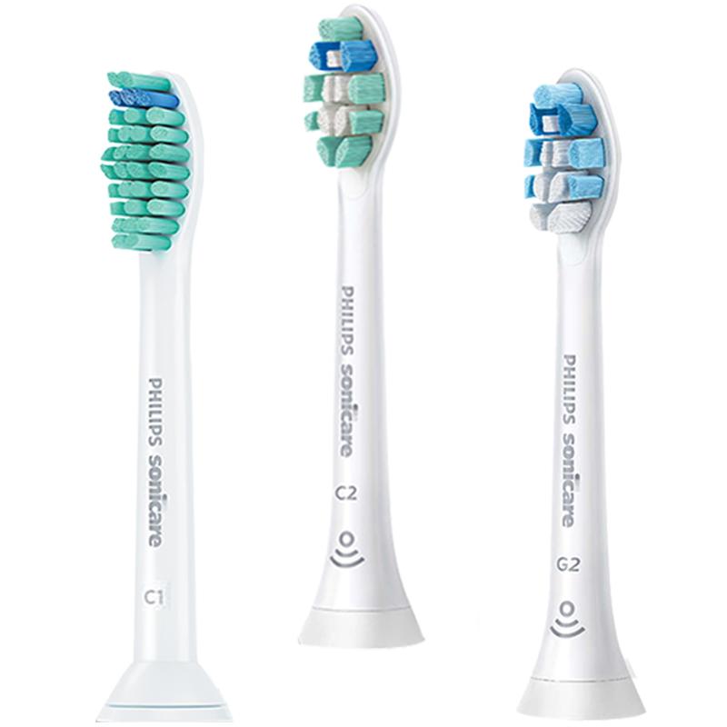 飞利浦电动牙刷头适配钻石全系列替换hx6013/9023/33清洁官方正品 98元