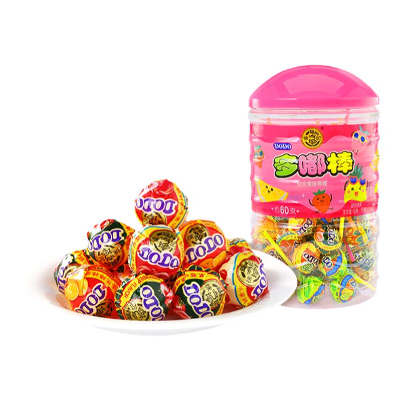 徐福记多嘟棒棒糖熊博士水果味万圣节糖果零食官方旗舰店正品批发 29.9元