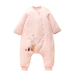 gb好孩子婴儿睡袋宝宝春夏款防踢被儿童四季通用分腿防惊跳睡袋