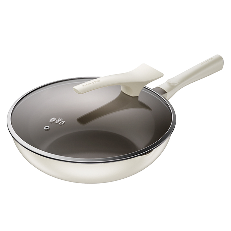 九阳钛锅陶瓷不粘锅炒锅家用平底炒菜锅电磁炉专用官方旗舰新品炊 188.15元