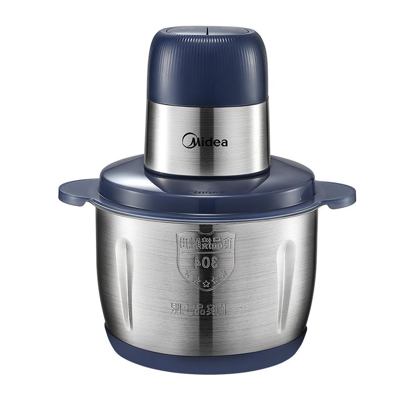 美的绞肉机家用大容量料理机全自动多功能不锈钢大功率搅拌烹饪机 89元