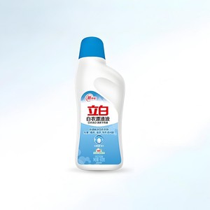 【百补】立白白衣彩衣漂渍液彩漂漂白水洗衣服去污渍神器600g*2瓶