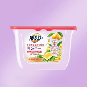 立白洁多芬跃活香氛精油冼衣凝珠浓缩洁净除螨祛味留香柔顺护衣