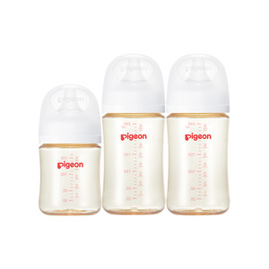 【自营】贝亲/Pigeon宽口径PPSU新生婴儿防胀气防呛奶瓶耐摔AA249
