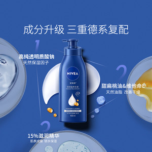 【孙颖莎同款】妮维雅大蓝瓶身体乳液保湿深润滋养全身护肤女士